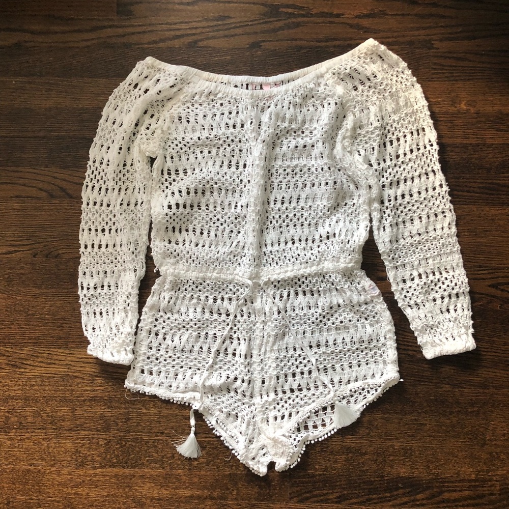 Crochet Romper Coverup